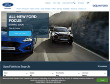 Tablet Screenshot of oceanford.com
